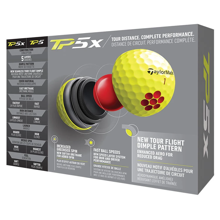 TaylorMade TP5x Golf Balls - Image 3