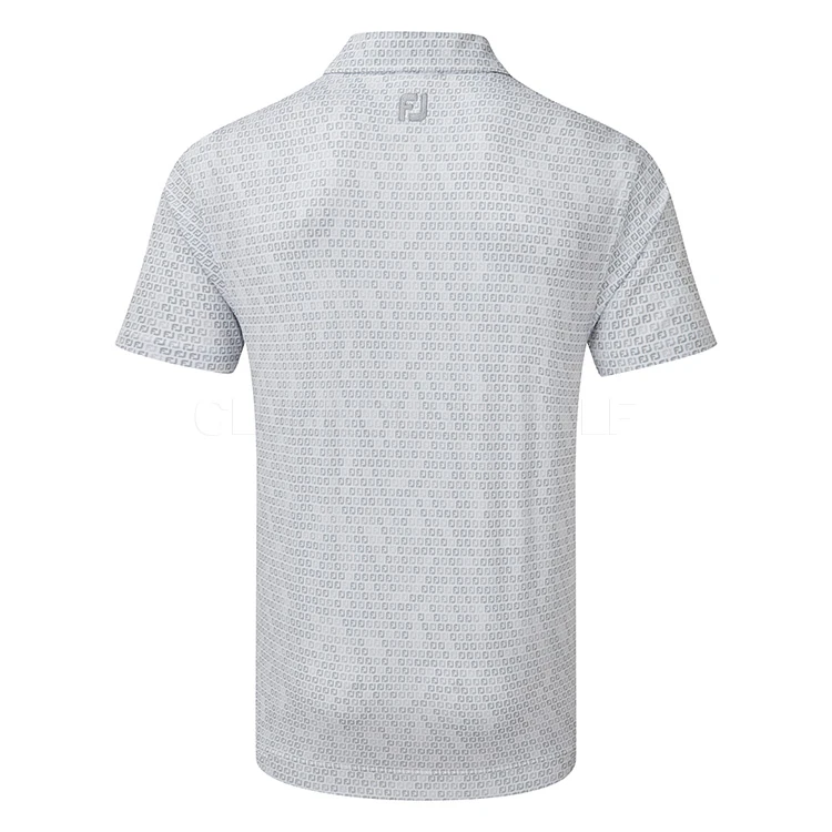 FootJoy Digital Camo FJ Print Lisle Golf Polo Shirt - Image 3