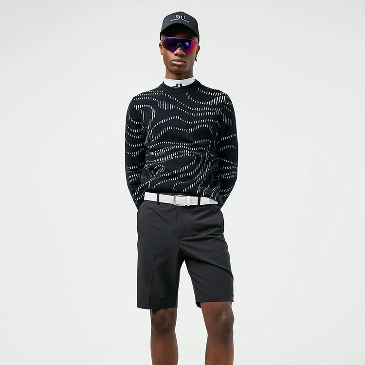 J.Lindeberg Stuart Stripe Golf Shorts - Image 4